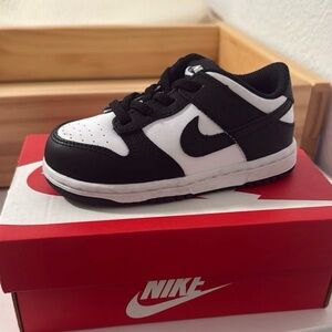 Nike Kids Black and White Sneakers